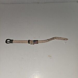 Leather Charm‎ Bracelet